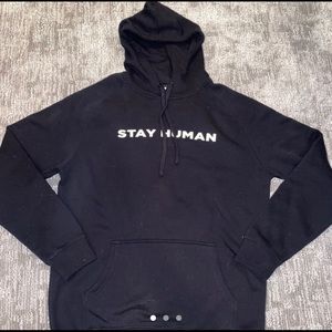 Stay Human Micheal Franti tour hoodie